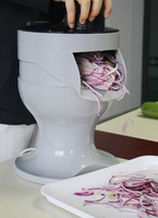 Restaurant Aardappelui Fruit-En Groentesnijmachine Shredder Multifunctionele Groentechopper Snijmachine Uiensnijder