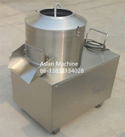 Petite machine à éplucher les pommes de terre de type abrasif, machine automatique à éplucher les pommes de terre, le taro et le gingembre en lots