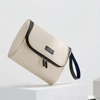 Sac de toilette de voyage, organiseur de cosmétiques suspendu avec crochet, sac de cosmétiques de luxe en PU, sac de voyage pour maquillage