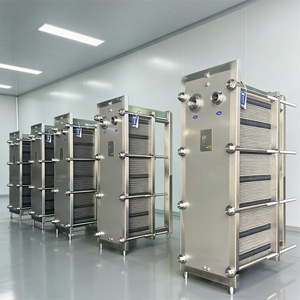 เครื่องแลกเปลี่ยนความร้อนแบบแผ่นสแตนเลส KEDUN รุ่น Wide <span class=keywords><strong>Gap</strong></span> สำหรับของเหลวหนืดหรือสารละลาย วัสดุ SS316L 18 3.0MPa - Product Image 6