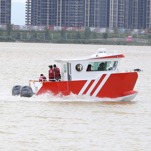 Personalizado <span class=keywords><strong>6</strong></span> personas de alta velocidad Sportfisher Aluminio de alta velocidad <span class=keywords><strong>Lancha</strong></span> motorizada Comercial Yate Catamarán Barcos - Product Image 3