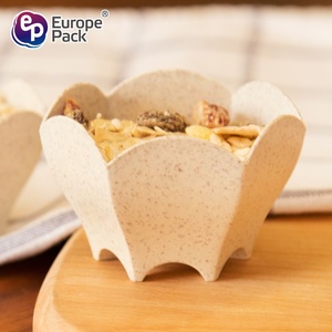 ยุโรป-Pack ผลิตภัณฑ์ดอกไม้รูปร่าง<span class=keywords><strong>พ</strong></span>ลาสติกย่อยสลายได้แฟนซีถ้วยขนมหวาน - Product Image 4