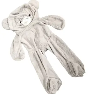 factory direct sales Winter Coat Fleece Jacket Tops Fur Hooded Outerwear Winter Coat For Baby Girls