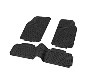 Juego Completo de Tapetes Impermeables para Auto, PVC Antideslizante, 3 Piezas, Universales - Product Image 1
