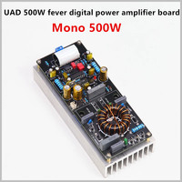 Carte d'amplificateur de classe D Mono UAD500W 8R Double DC 45-90V Hi-Fi avec transistor haute puissance IRF250