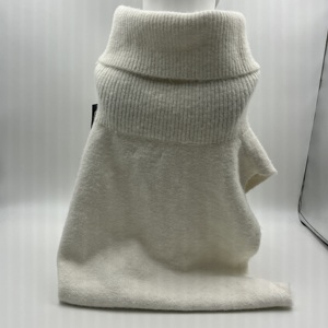 Phụ Nữ Của Đàn Hồi Dệt Kim Cao Cổ Vest Mềm Không Tay Áo Len Slipover Cho Thể Thao Giản Dị Du Lịch - Product Image 4