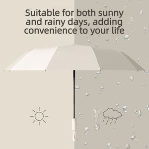 OEM Custom Logo 12 Rib Auto Open Close <b>Large</b> Folding <b>Umbrella</b> UPF50 Windproof 105cm Travel Sun Rain <b>Umbrella</b> for Men Brand Ad - Product Image 4
