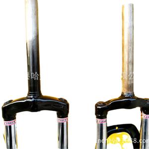 Horquilla Delantera para Bicicleta de Montaña Jinguo de 26 Pulgadas, de Acero, con Freno de Disco, Color Negro, para Adultos - Product Image 1