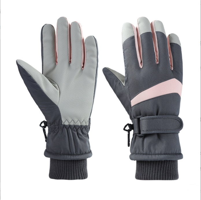 Производитель сенсорный экран осенние и зимние теплые водонепроницаемые лыжные перчатки изготовленным на заказ логосом Длинные Варежки перчатки