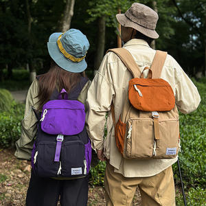 2025 टिकाऊ स्कूल लैपटॉप बैकपैक रचनात्मक रंग अवरुद्ध बैकपैक महिलाओं आकस्मिक खेल यात्रा बैग बैग - Product Image 1