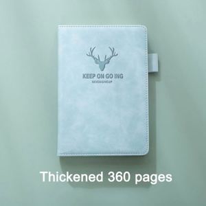 สมุดบันทึกธุรกิจปกหนังแข็ง A5 หนา 360 หน้า พิมพ์ลายโลโก้ตามสั่ง กระดาษดาหลิน 80 แกรม พิมพ์ซิลค์สกรีน - Product Image 5