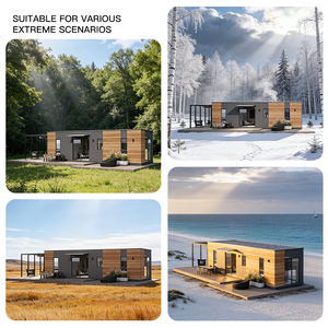 新デザイン モダン スチール プレハブ住宅 スペースカプセル 移動式住宅 ホテル リゾート モバイルプレハブ タイニーハウス コンテナ - Product Image 5