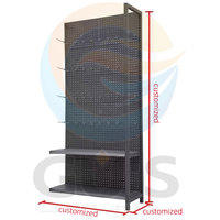 Étagère de présentation pour école, présentoir pour bijoux fantaisie, étagère à chevilles, présentoir pour accessoires de téléphone, meubles de magasin, présentoir mural