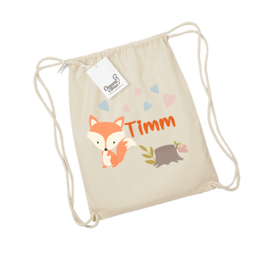 Sacca con nome - Volpe (Ragazzo / Ragazza) - Product Image 1