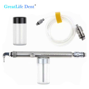 Greatlife <span class=keywords><strong>Dent</strong></span> Prophy <span class=keywords><strong>Jet</strong></span> en oxyde d'aluminium avec pulvérisation d'eau, dispositif intra-oral pour le nettoyage et le polissage professionnels des dents - Product Image 1
