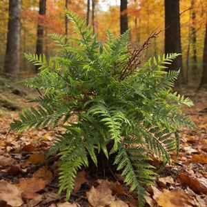 Ensemble de plantes artificielles <span class=keywords><strong>en</strong></span> plastique de style forêt de fougères pour pots de fleurs et vases, utilisation intérieure/extérieure - Product Image 1
