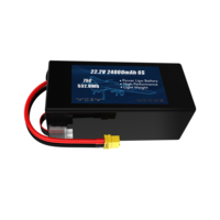 Batterie de drone FPV HYH 4S Lipo 6000mAh 14.8V 75C Connecteur XT60