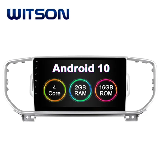 WITSON Android 10.0カーラジオdvd gps For KIA SPORTAGE KX5 2016 2017 2018 Built In 2GB RAM 16GB FLASH gps追跡装置