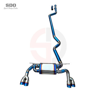 Điều chỉnh ống xả catback cho BMW m240i F22 3.0t hiệu suất 2017 2024 titan giảm cân hệ thống ống xả - Product Image 3