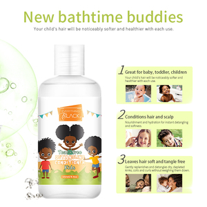 Dầu Gội Và Dầu Xả Chăm Sóc Tóc Em Bé Không Chứa Sunfat Hữu Cơ Cho Tóc Đen Trẻ Em - Product Image 5