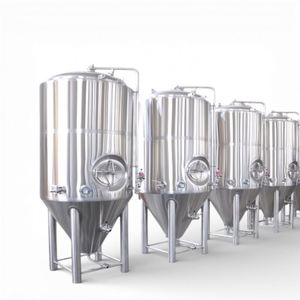Mejor Precio: Fermentador Cónico de Cerveza de Acero Inoxidable de 300L con Camisa de Glicol, Recipiente a Presión y Motor/Bomba - Product Image 1