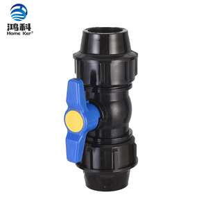 Van bi giá tốt nhất 1/2 inch-4 inch, khớp nối kép, phụ kiện nối nhanh bằng nhựa PP dùng cho tưới tiêu nông nghiệp - Product Image 4