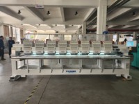 FUWEI haute vitesse 8 têtes machine à broder informatisée à vendre