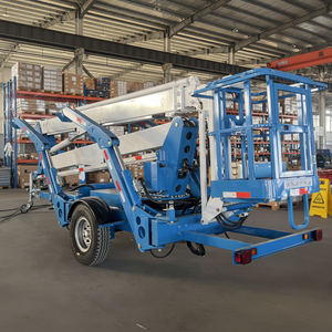 <span class=keywords><strong>Plataforma</strong></span> <span class=keywords><strong>de</strong></span> Trabajo Elevadora Telescópica Portátil <span class=keywords><strong>de</strong></span> 14m para <span class=keywords><strong>Remolque</strong></span> - Product Image 1