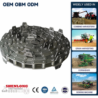 Chaînes de transmission pour machines agricoles, chaînes de transmission de haute qualité pour diverses applications, chaîne à rouleaux avec accessoires