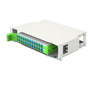 광섬유 ODF 터미널 박스 심플 렉스 듀플렉스 SC ST SC FC 랙 마운트 FO 케이블 19 인치 분배 프레임 - Product Image 5