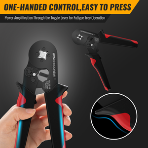 800 шт. 22-10AWG <span class=keywords><strong>HSC8</strong></span> 6-4 изолированный концевой разъем, Обжимные Щипцы, набор клемм шнура, обжимные клеммы, набор инструментов для обжима проводов - Product Image 3