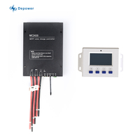 Depower MC2410 IP68 étanche 12V 24V 10a 20a Intelligent hors réseau MPPT contrôleur de Charge solaire pour lampadaire solaire
