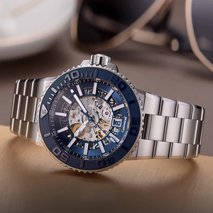 43mm Luxury Men's Luminous Diving <b>Watch</b> Sports Hollow Automatic <b>Mechanical</b> <b>Watch</b> - Product Image 4