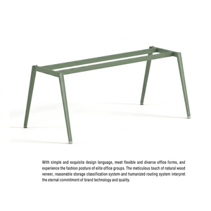 Bureau de direction de haute qualité en panneaux MFC avec armoire de rangement latérale pour le patron - Product Image 6