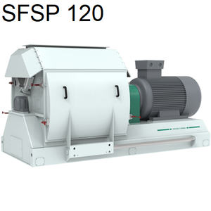 เครื่องบดแบบค้อน SFSP 56 ซีรีส์ รุ่นใหม่ ประสิทธิภาพสูง สำหรับบดข้าวโพดและธัญพืช  ระบบขับเคลื่อนโดยตรง โรเตอร์แบบย้อนกลับได้ กำลังการผลิต 8 ตัน/ชม. - Product Image 4