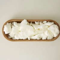 Cire de colza naturelle en vrac, blocs blancs, granulés, cire de colza végétalienne pour bougies parfumées à combustion propre et fabrication de bougies en contenants