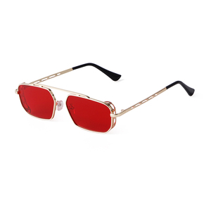 Ocstrade — lunettes de soleil rétro STY3550, petite monture métallique OEM, en alliage carré, mode <span class=keywords><strong>pour</strong></span> hommes et femmes, collection <span class=keywords><strong>2022</strong></span> - Product Image 1