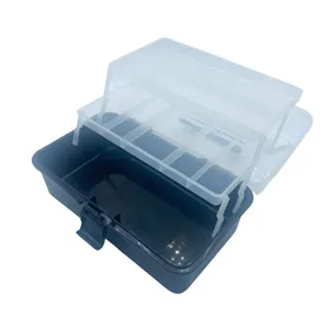 Compartments plastic assorted storage case tool container box with many compartment