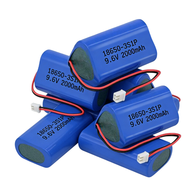 Wholesale 18650 Cylindrical Cells 3S1P 9.6V LiFePO4 Batteries Pack 1800mAh 2000mAh with 1500 Cycles for Industry Power Tools Fan