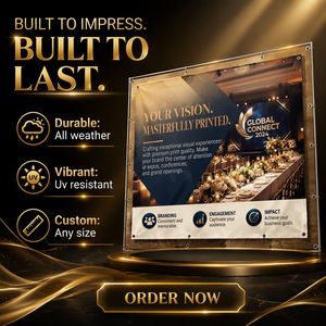 Large Flying Style Pvc Vinyl Custom Heavy Duty Digital Printed Indoor Outdoor Promotional Celebration <b>Banner</b> - Product Image 1