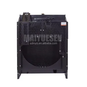 Produsen radiator radiator kinerja tinggi untuk co-mmi-ns generator diesel radiator penukar panas dengan kipas