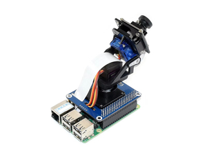 Waveshare 2-DOF Pan-Tilt HAT pour Raspberry Pi, détection d'intensité lumineuse, interface I2C, puce PWM PCA9685, capteur de lumière TSL2581 K817 - Product Image 5