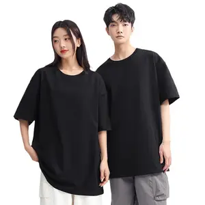 NASA Co branded Antibacterial Short sleeved T-shirt for Men's Summer Pure Cotton Trendy Brand Loose Shoulder Sports Couple Dress
