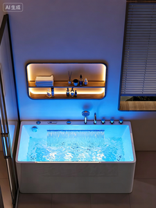 Jacuzzi de hidromasaje Whirlpool de fábrica a <span class=keywords><strong>precio</strong></span> más económico, bañera empotrable con surf de agua, bañera de hidromasaje <span class=keywords><strong>Yacuzzi</strong></span> - Product Image 5