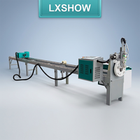 Machine de découpe laser CNC professionnelle LX61TJ pour métaux et tubes, machine de découpe de tuyaux en acier en laser 1500w