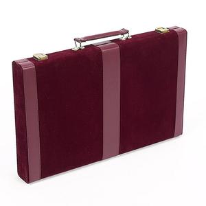 Étui rétro de jeu en cuir PU, classique, Portable, voyage, échecs, pliable - Product Image 6