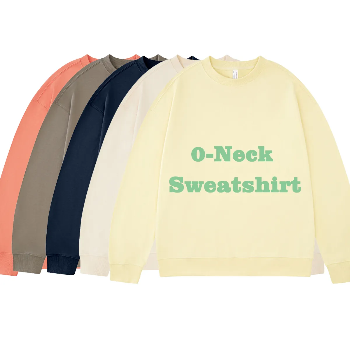 Sweats à capuche et sweat-shirts pour femmes prix de gros sweat-shirt à col rond personnalisé 12 couleurs