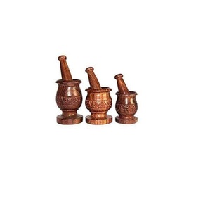 Most Selling Traditional Mortar and Pestle Set,Natural Stone Grinder for <b>Masala</b> Herbs and Ayurvedic Grinding Available For Sale - Product Image 1