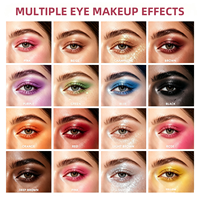 Palette de fards à paupières scintillants 30 couleurs, marque privée, mini palette, haute pigmentation, facile à estomper, longue tenue, maquillage des yeux