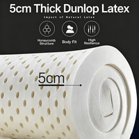 Matelas Grand Format Rafraîchissant en Mousse à Mémoire de Forme au Latex, à Ressorts Ensachés Nid d'Abeille, avec Couche Souple au Charbon de Bambou, Enroulable pour Hôtels et Domicile